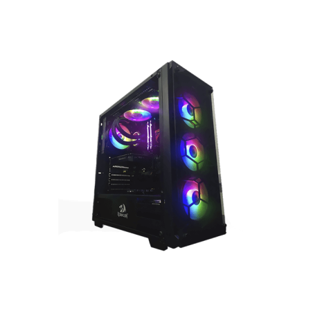 Gabinete Redragon Wheeljack Black + Fuente 600 W